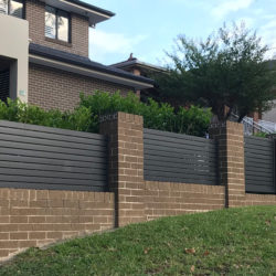 aluminium slat fencing