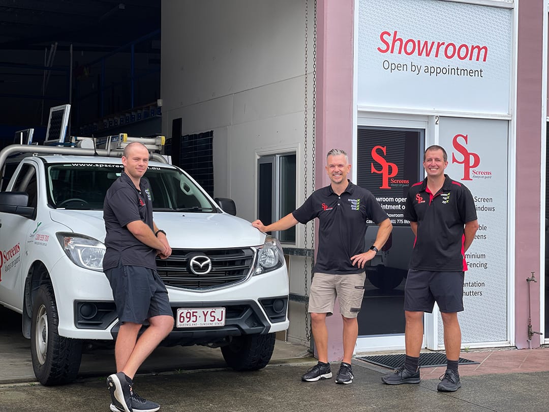 SP Screens Showroom