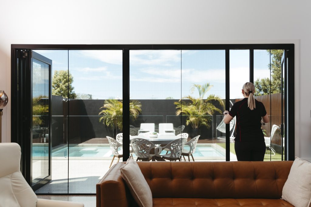 retractable fly screens for bifold doors