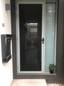 Hinged Door security screen