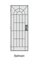Balmain Steel door