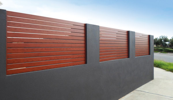 aluminium slat fencing