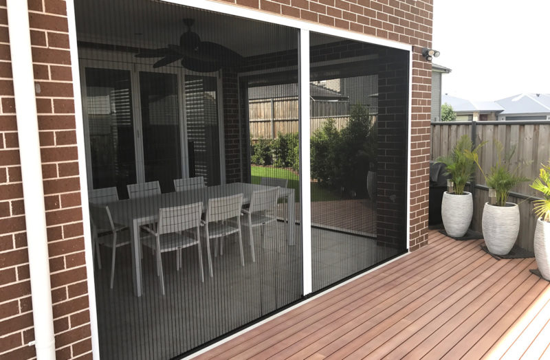 Retractable And Pleated Fly Screens