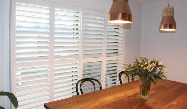 Plantation Shutters dining room