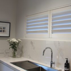 Plantation Shutters Kitchen