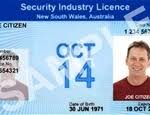 NSW Security Licence