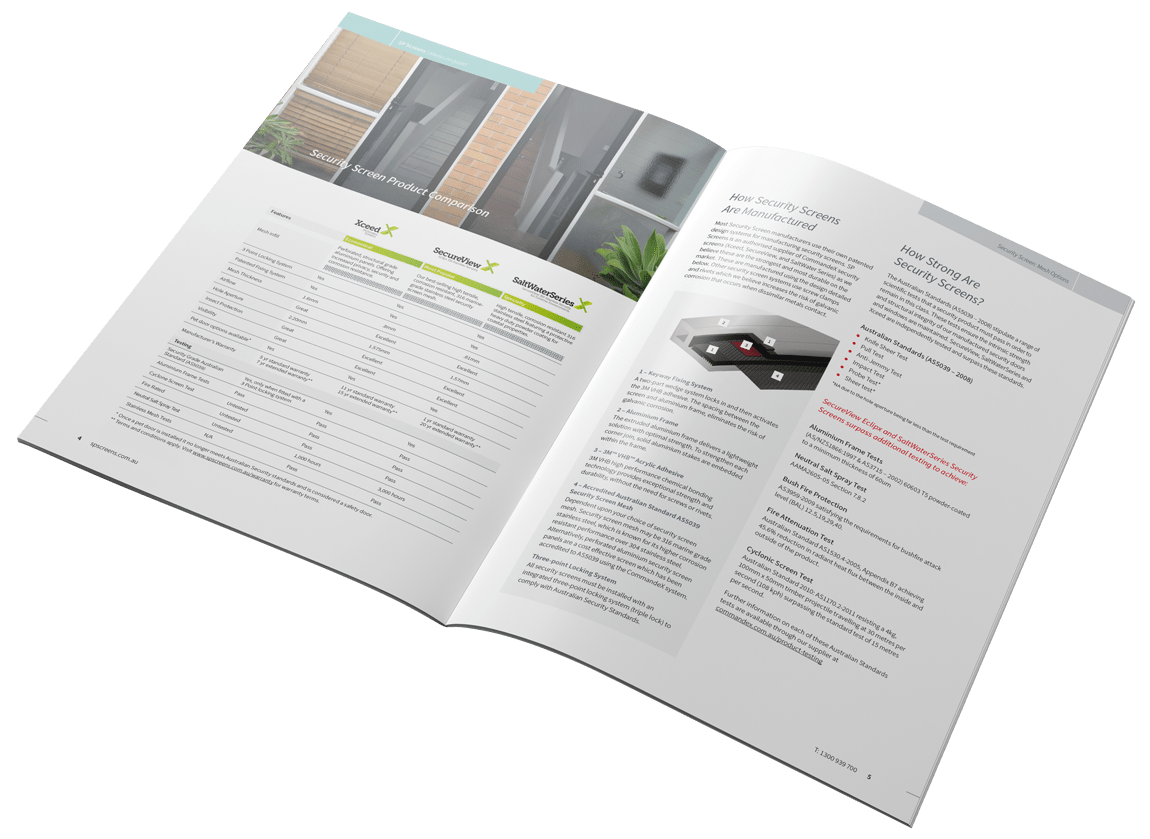 SP Screens Security Screen-Doors Brochure SP Screens Security Screen-Doors Brochure