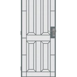 Hawthorn Steel Door