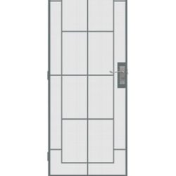 Padstow Steel Door